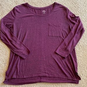 Old Navy Maroon Boyfriend Sweater